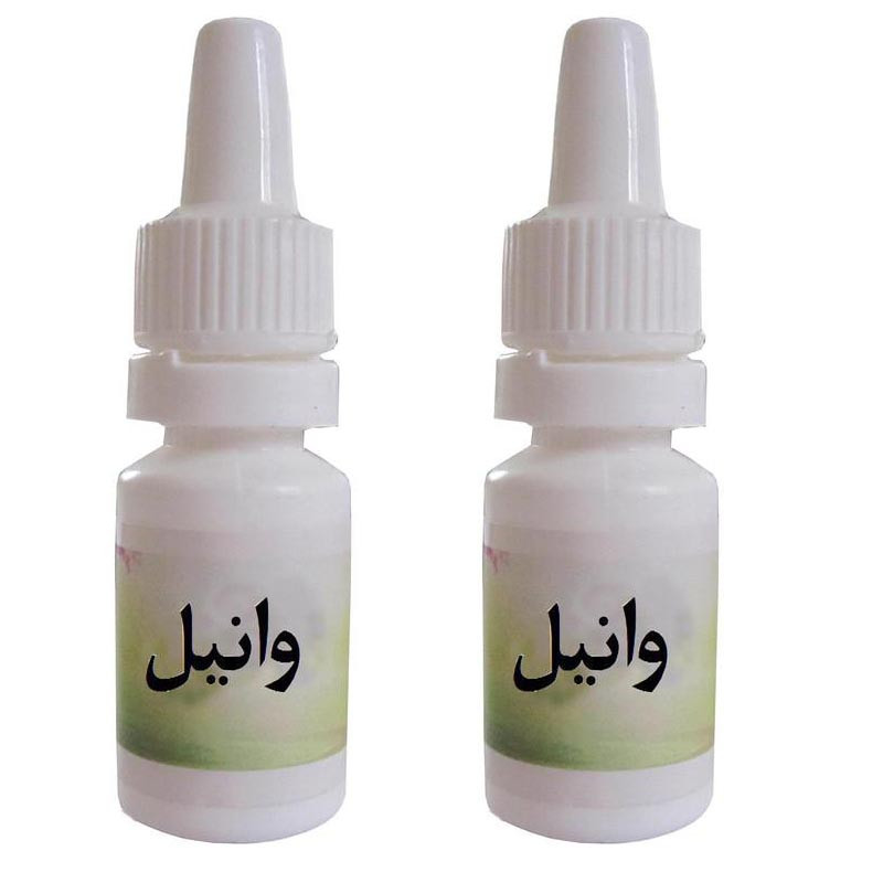 اسانس شمع مدل وانيل حجم 10 ميلی ليتر بسته 2 عددي