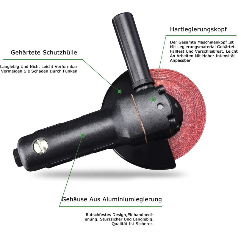 دستگاه سنباده زن بادی دفسکا مدل Air Angle Grinder دستگاه سنباده زن بادی دفسکا مدل Air Angle Grinder