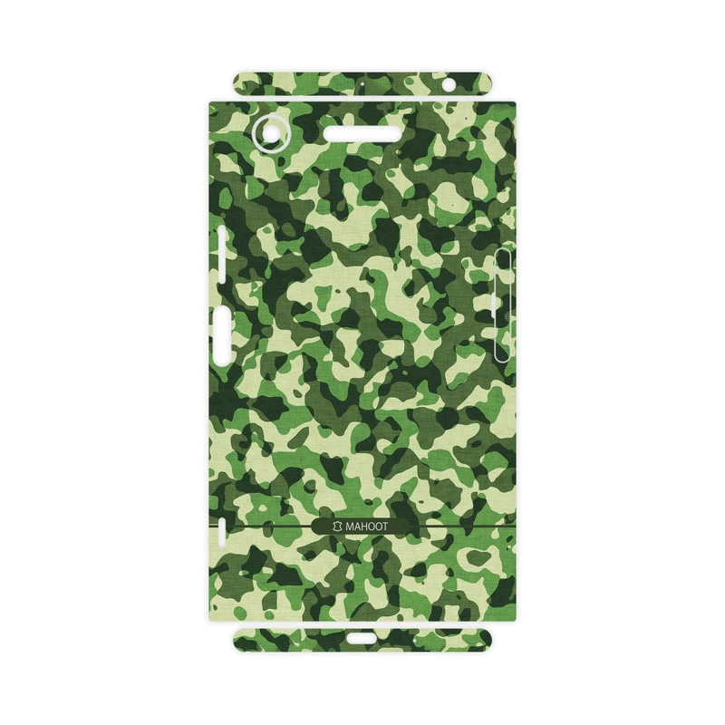 برچسب پوششی ماهوت مدل Army-Green2-Pattern-FullSkin مناسب برای گوشی موبایل سونی Xperia XZ1