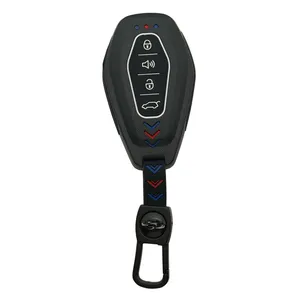 کاور ریموت و سوئیچ خودرو ام ار جی مدل 729 طرح کربنی مناسب برای  فیدلیتی پرستیژ