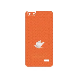 MAHOOT Minimalist origami bird Cover Sticker for Honor 4C