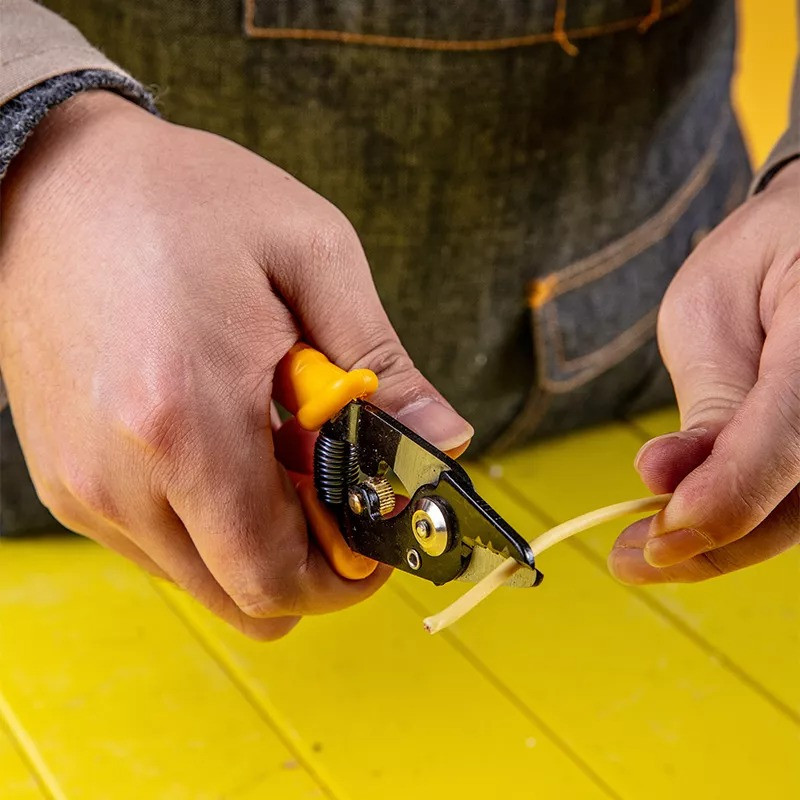 انبر سیم لخت کن فیبر نوری دلی مدل DL2004 سایز 6 اینچ