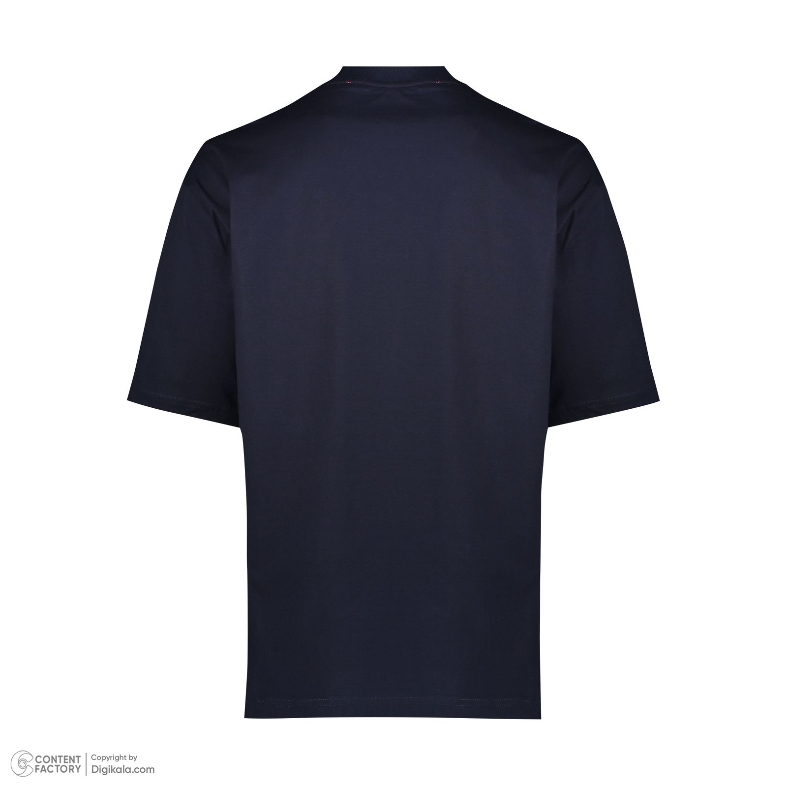 ست تی شرت و شلوارک مردانه مادر مدل ریپل رنگ سرمه ای - - 6