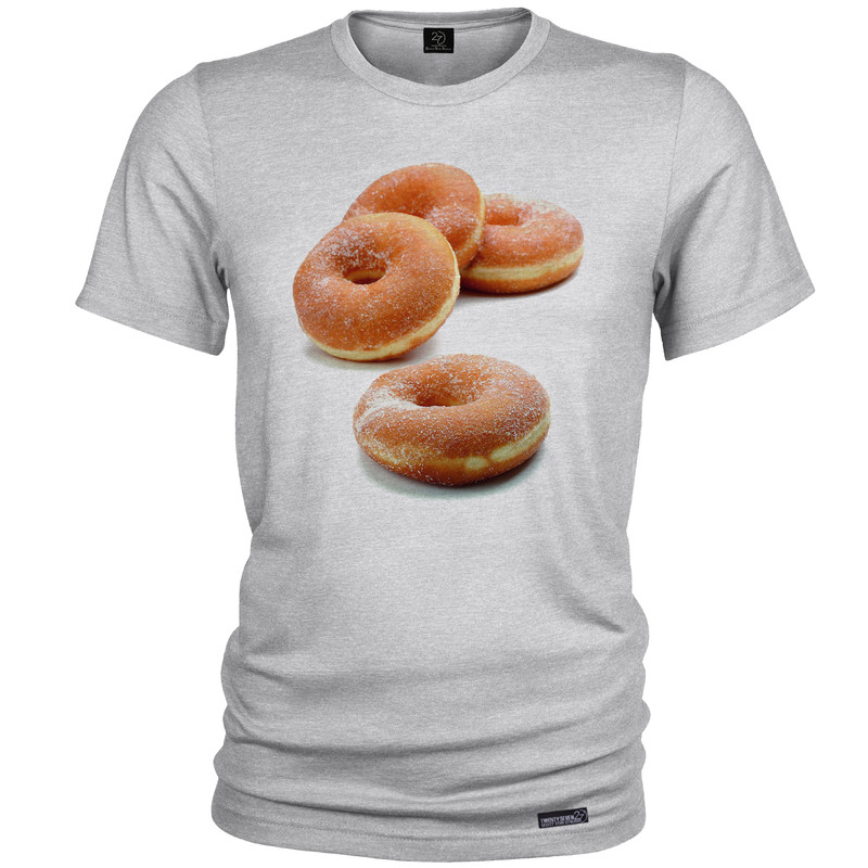 تی شرت آستین کوتاه مردانه 27 مدل MH1416 Doughnut