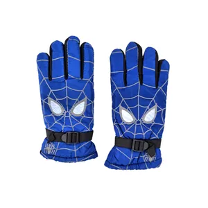 دستکش بچگانه طرح مرد عنکبوتی رنگ آبی