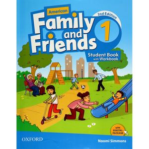 کتاب family and friends 1  2nd edition اثر Naomi Simmons انتشارات OXFORD