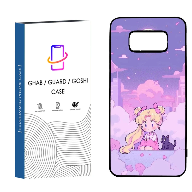 کاور قاب گارد گوشی طرح دخترانه کد 7 _ TPU مناسب برای گوشی موبایل  سامسونگ Galaxy S8