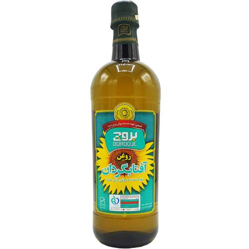 روغن آفتابگردان فرابکر بروج - 1 لیتر