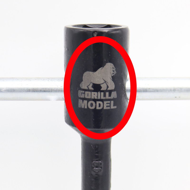 آچار چرخ مدل گوریلا کد YP-KAMIYOONI سایز 32-33 میلیمتر آچار چرخ مدل گوریلا کد YP-KAMIYOONI سایز 32-33 میلیمتر