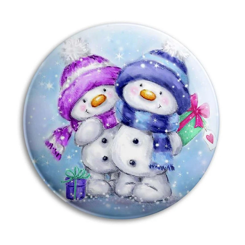 مگنت پرمانه طرح snowman کد pmag.25555