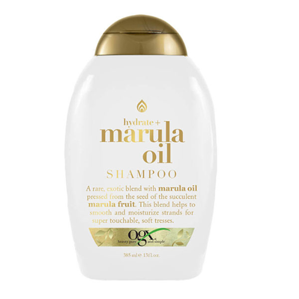 شامپو مو او جی ایکس مدل marula oil حجم 385 میلی لیتر