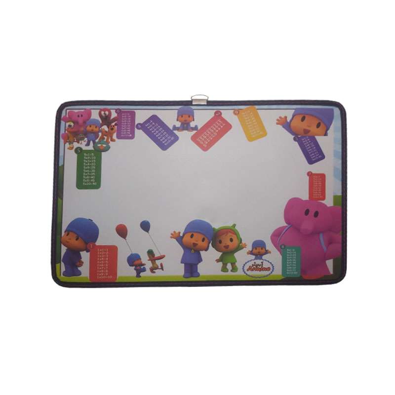 تخته وایت برد آرمینو مدل جدول ضرب سایز 35x50 سانتی متر