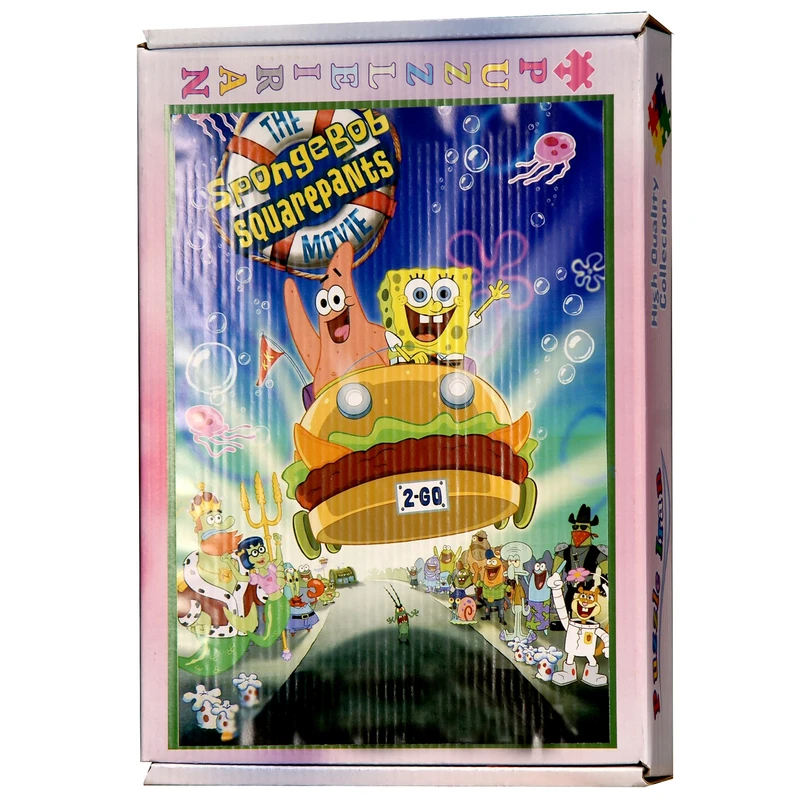 پازل 150 تکه ایران پازل طرح باب اسفنجی