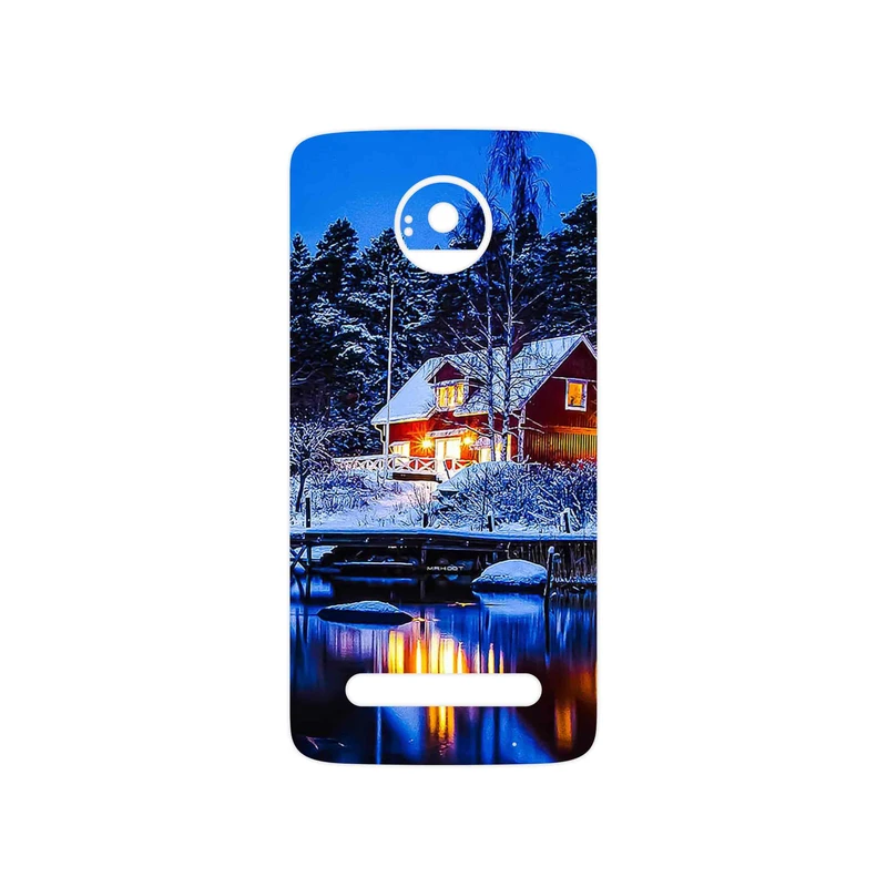 برچسب پوششی ماهوت مدل Winter Season مناسب برای گوشی موبایل موتورولا Moto Z2 Play