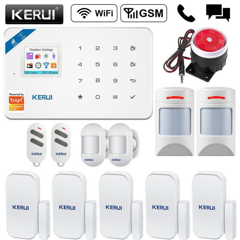 سیستم دزدگیر سیم کارتی کروی مدل W181