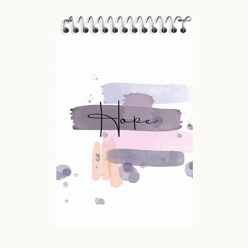 دفتر یادداشت 50 برگ خندالو طرح Hope کد F11432