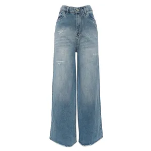 شلوار جین بگ زنانه مدل فول کد 20134