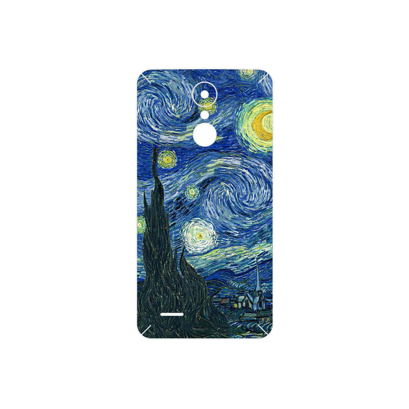 برچسب پوششی ماهوت مدل The Starry Night of van Gogh مناسب برای گوشی موبایل ال جی K8 2017