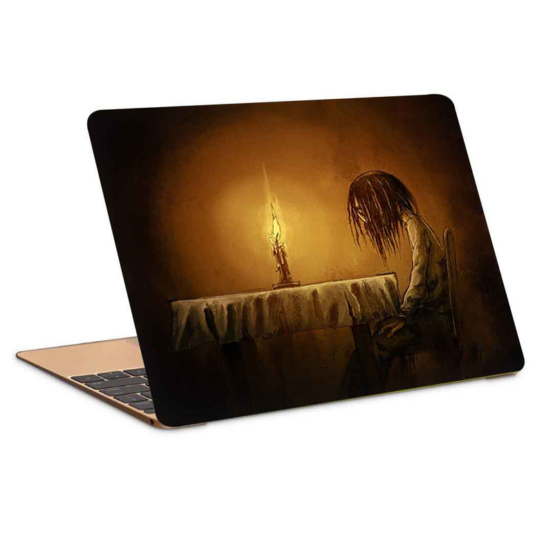 استیکر لپ تاپ طرح Art.Work.dholl 85 کد c-1200مناسب برای لپ تاپ 15.6 اینچ