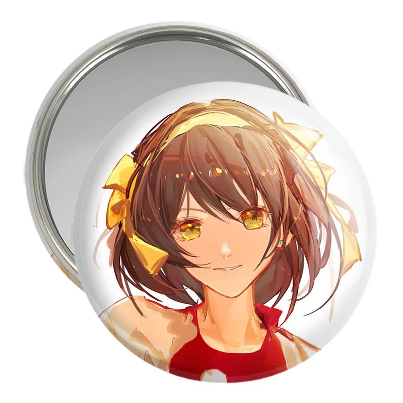 آینه جیبی خندالو مدل هاروهی انیمه The Disappearance of Haruhi Suzumiya  کد 23105