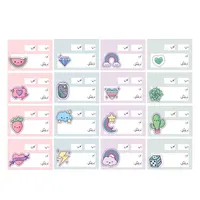  برچسب مدل نام طرح کیوت مجموعه 16 عددی