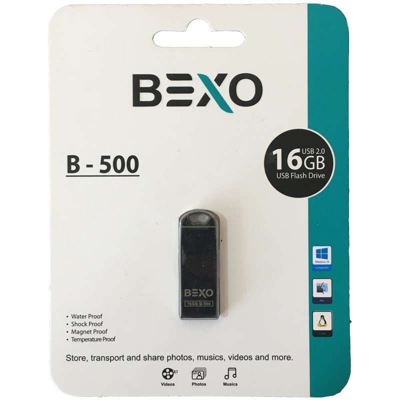 فلش مموری بکسو مدل B-500 ظرفیت 16 گیگابایت