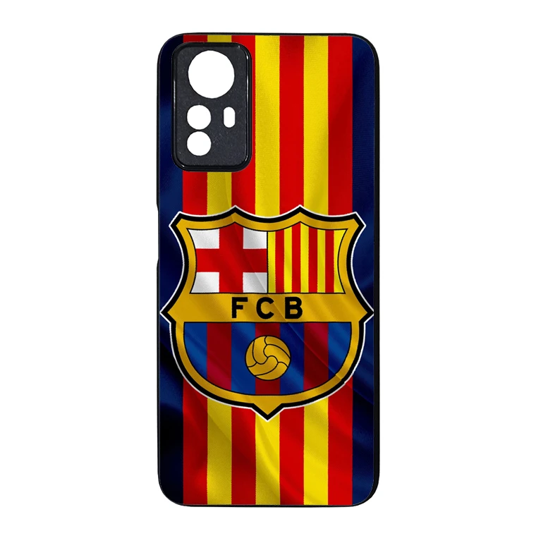 کاور طرح تیم فوتبال بارسلونا مناسب برای گوشی موبایل شیائومی redmi note 12s 4g