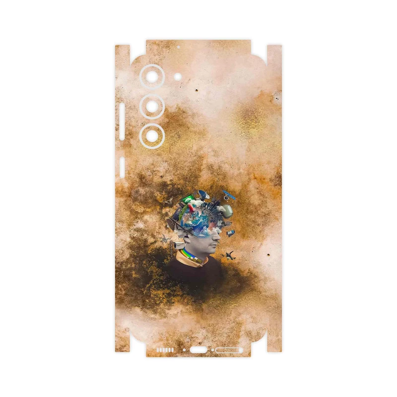 برچسب پوششی ماهوت مدل Collage of surreal Portrait of Men-FullSkin مناسب برای گوشی موبایل سامسونگ Galaxy S23 Plus