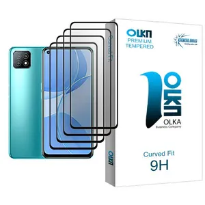 Cooling Olka Glass MIX004 Screen Protector For Oppo A53 5G Pack Of 4