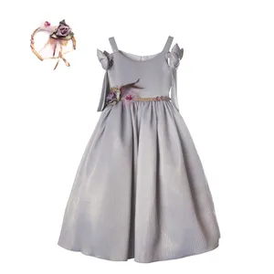 ست پیراهن و تل مو دخترانه مدل ليدا کد 7179