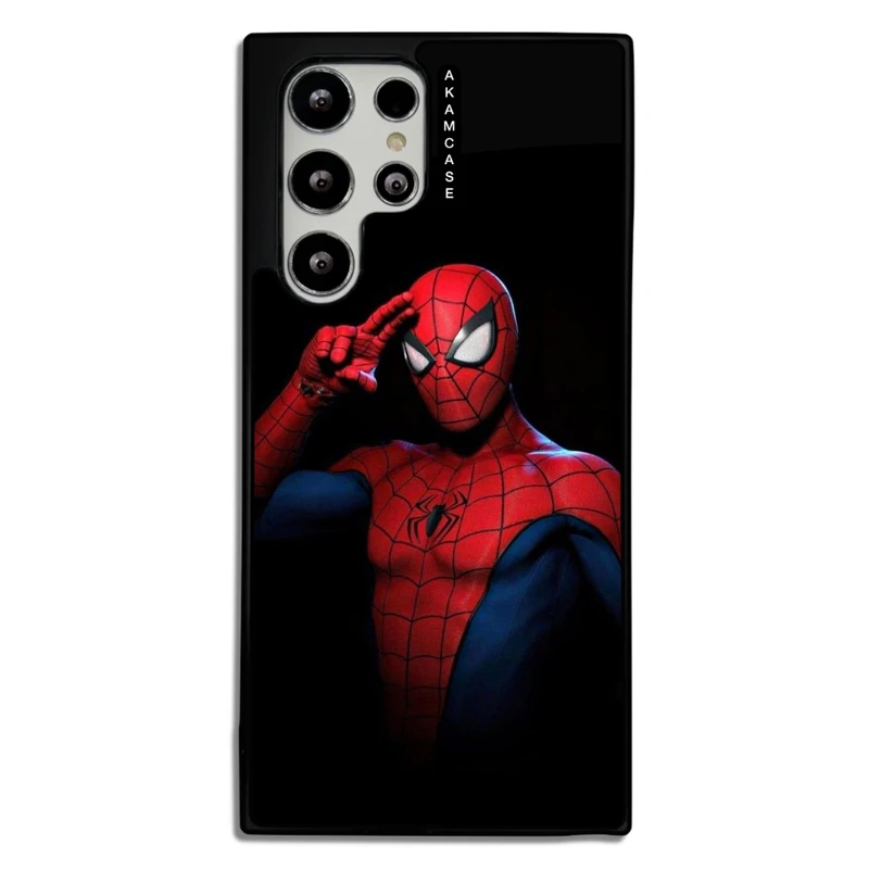 کاور آکام مدل AMC-WSGS22U-SPIDER MAN6 مناسب برای گوشی موبایل سامسونگ Galaxy S22 Ultra