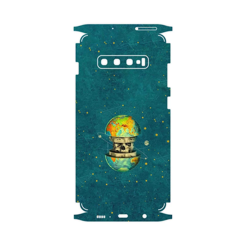 برچسب پوششی ماهوت مدل Collage of Earth Face-FullSkin مناسب برای گوشی موبایل سامسونگ Galaxy S10 Plus