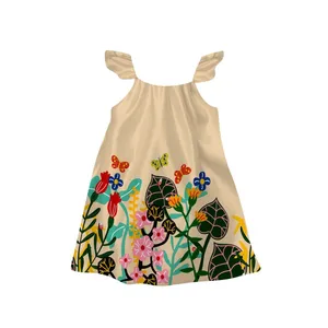 پیراهن دخترانه مدل جنگل