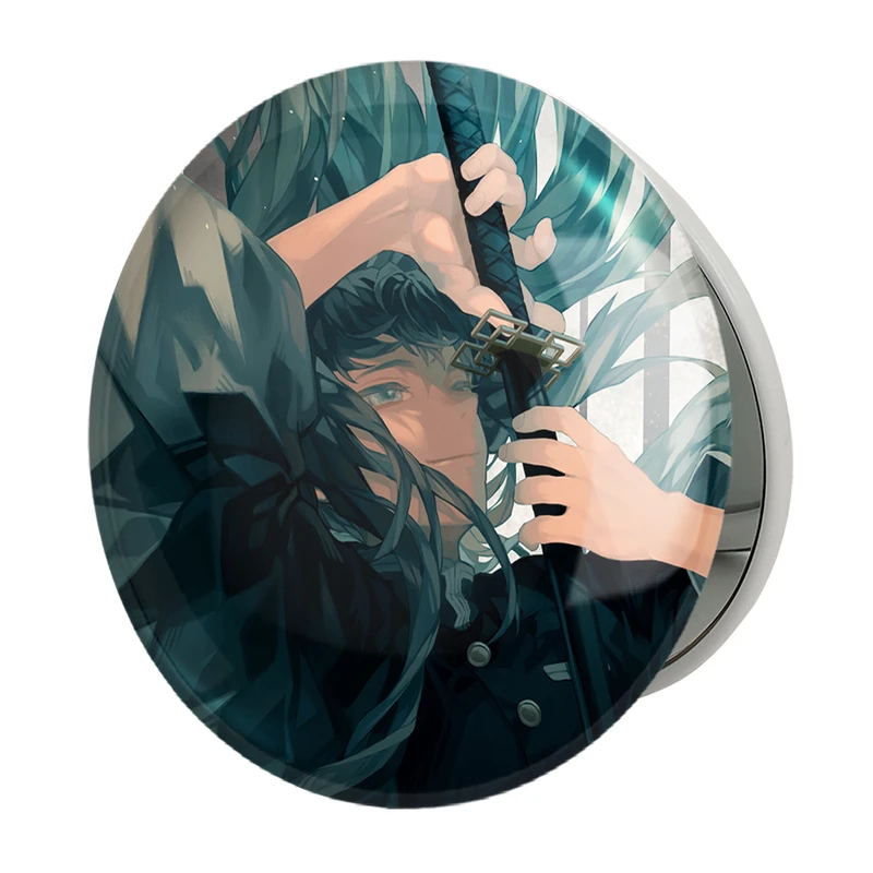 آینه جیبی خندالو طرح مویچیرو توکیتو انیمه شیطان کش مدل تاشو کد 27075 