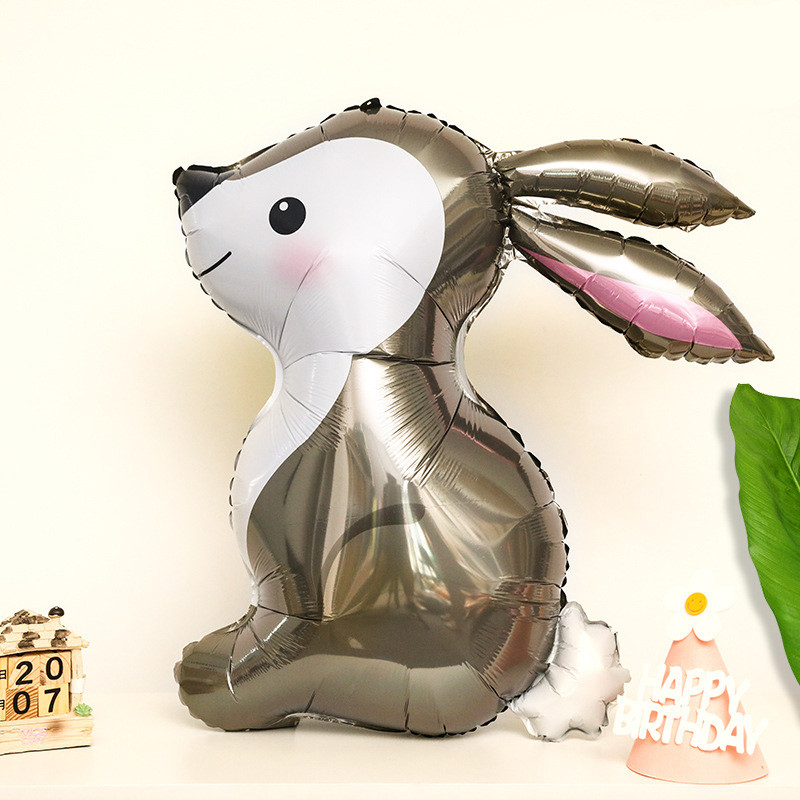 بادکنک فویلی لاکی بالونز طرح خرگوش گوش دراز کد 1039