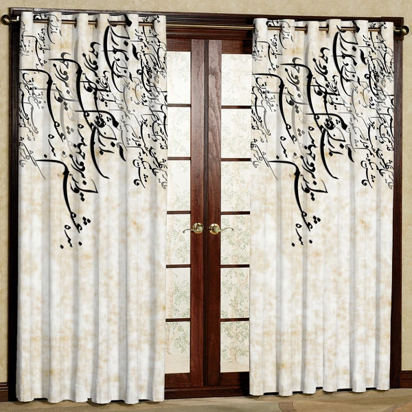 پرده مدل پانچی کد 5280 سایز 280x140سانتی متر