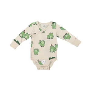 بادی آستین بلند نوزادی لیندکس مدل 5896