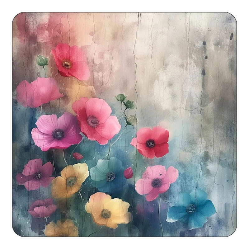 مگنت کاکتی طرح نقاشی رنگ روغن مدل mp73296