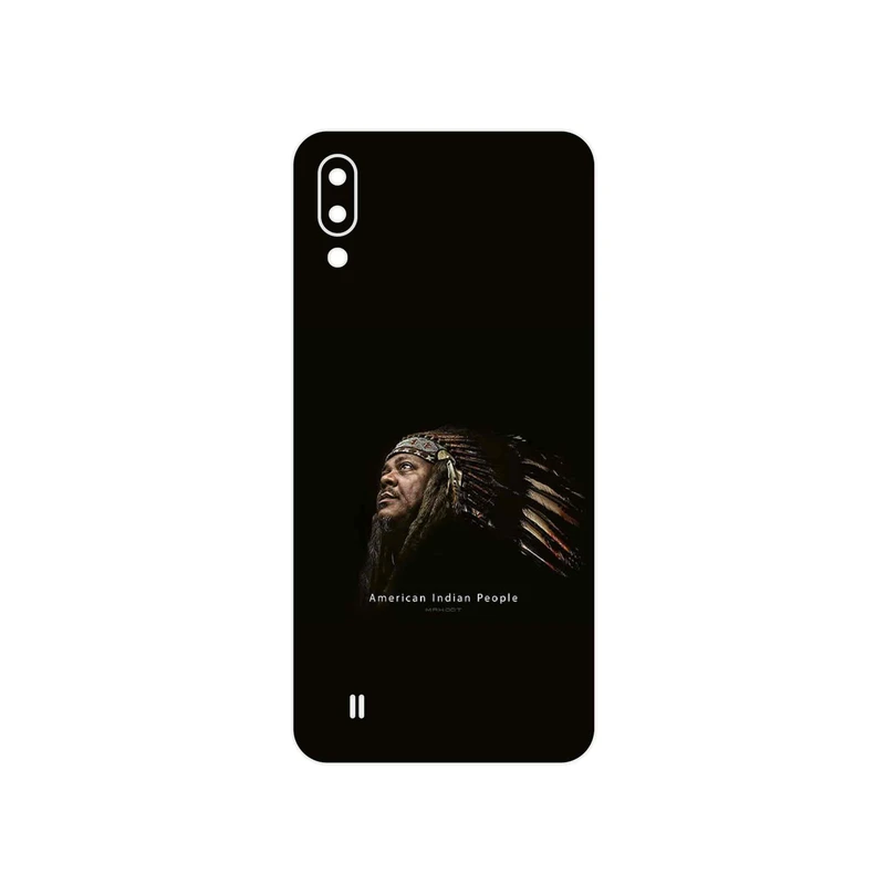 برچسب پوششی ماهوت مدل Portrait of an Indian Man مناسب برای گوشی موبایل سامسونگ Galaxy M10