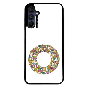 AKAM AMC-WSGA15-ALPHADOODLEBET-15 Cover For Samsung Galaxy A15