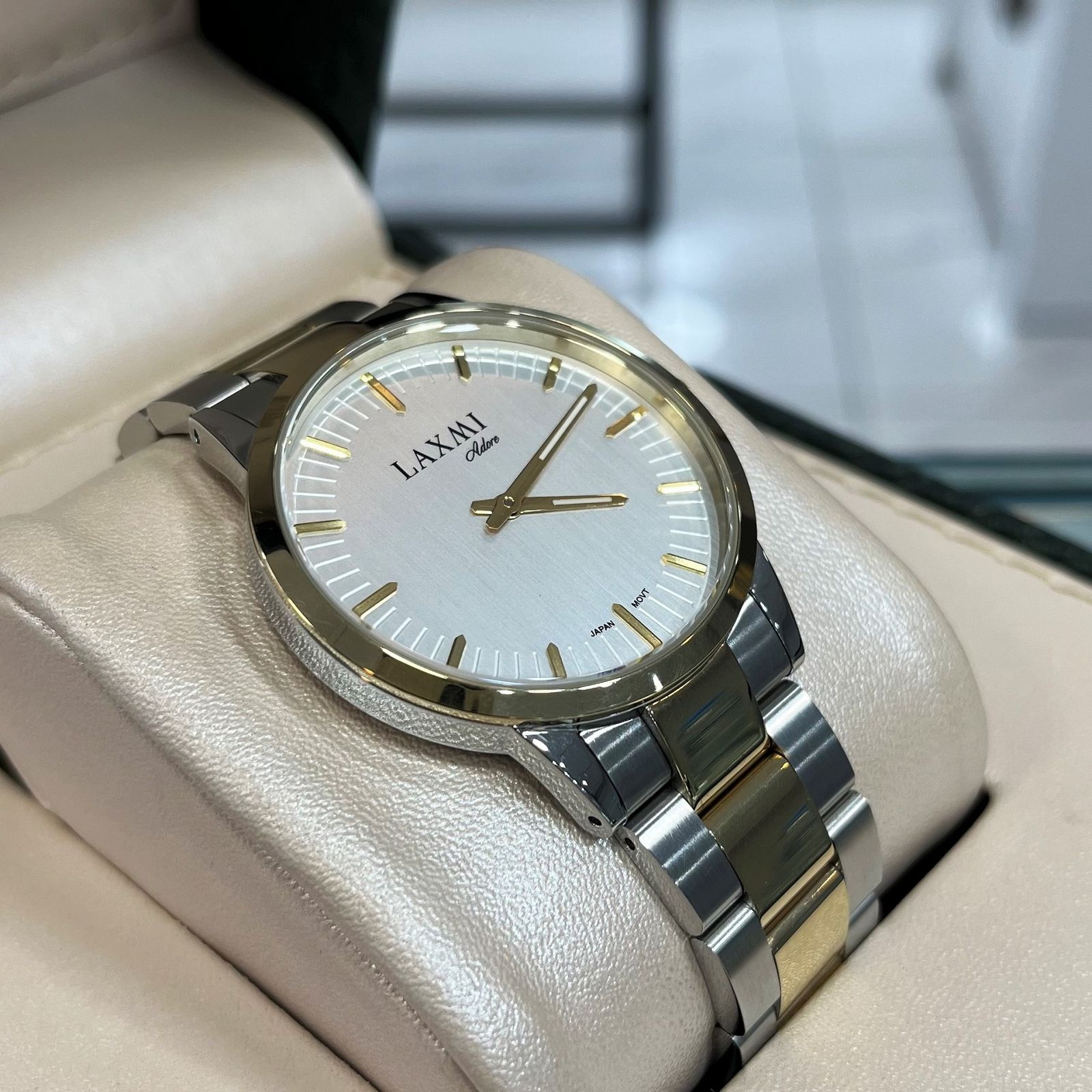 ساعت مچی عقربهای مردانه کوارتز لاکسمی مدل 8122G-4 - - 4