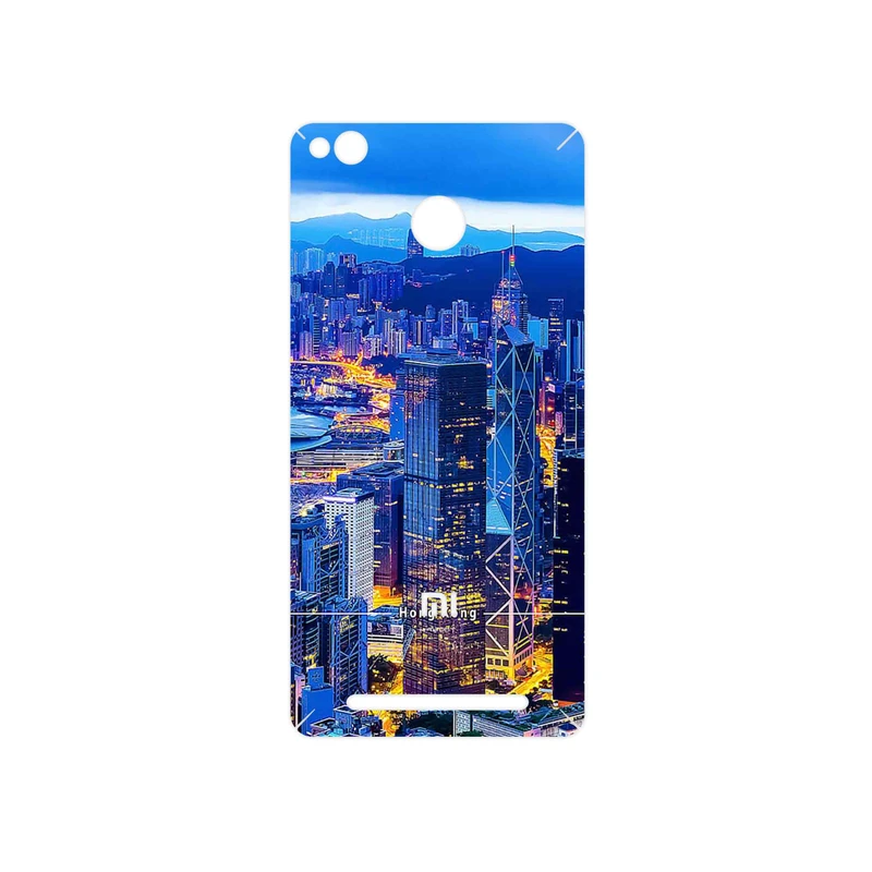 برچسب پوششی ماهوت مدل Hong Kong City مناسب برای گوشی موبایل شیائومی Redmi 3 Pro
