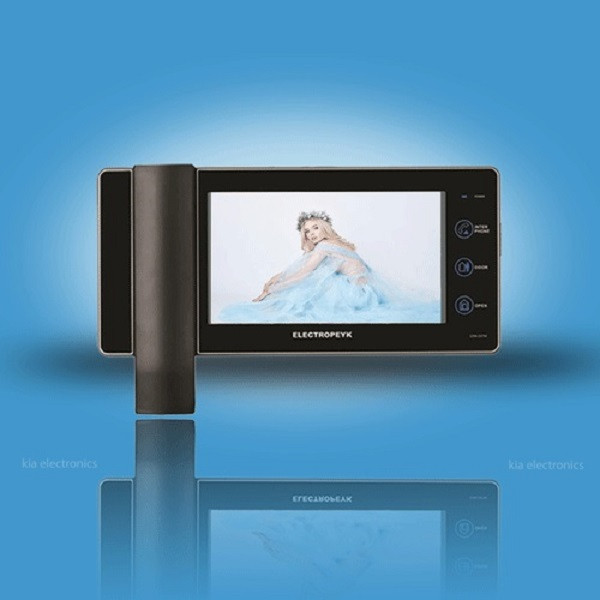 دربازکن تصویری الکتروپیک مدل FD/1086/3/1294/Black سه واحدی