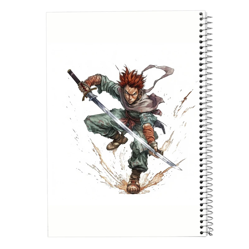 دفتر مشق 100 برگ مدوپد مدل Demon Slayer کد DF10521