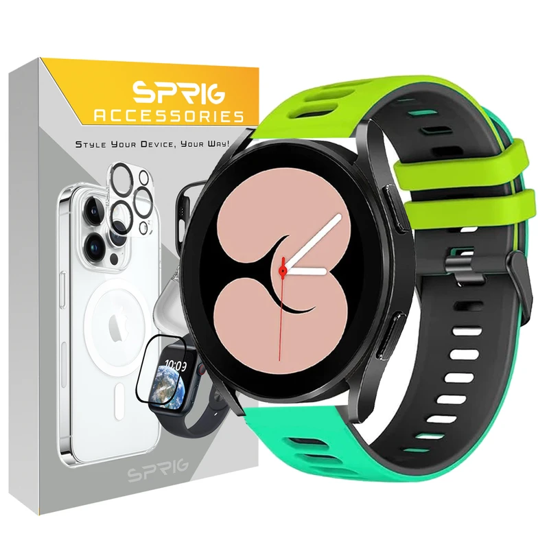 بند اسپریگ مدل Hike Mix مناسب برای ساعت هوشمند سامسونگ Galaxy 4/5/6 سایز 40/43/44/46/47 میلی متری