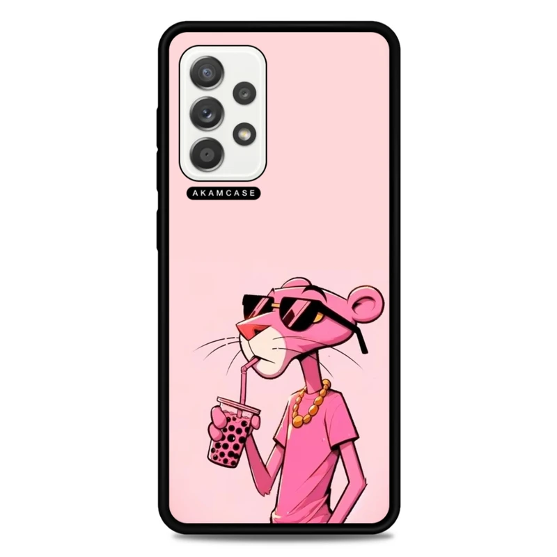 کاور آکام مدل AMC-WSGA52-PINK PANTHER2 مناسب برای گوشی موبایل سامسونگ Galaxy A52