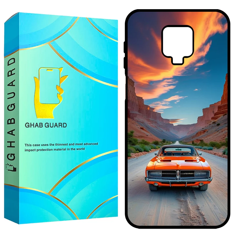 کاور قاب گارد طرح ماشین مدل GCHPN9S مناسب برای گوشی موبایل شیائومی Redmi Note 9S / Redmi Note 9 Pro / Redmi Note 9 Pro Max