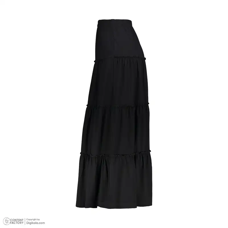 دامن چین‌دار زنانه ناربن مدل 15211125 رنگ مشکی