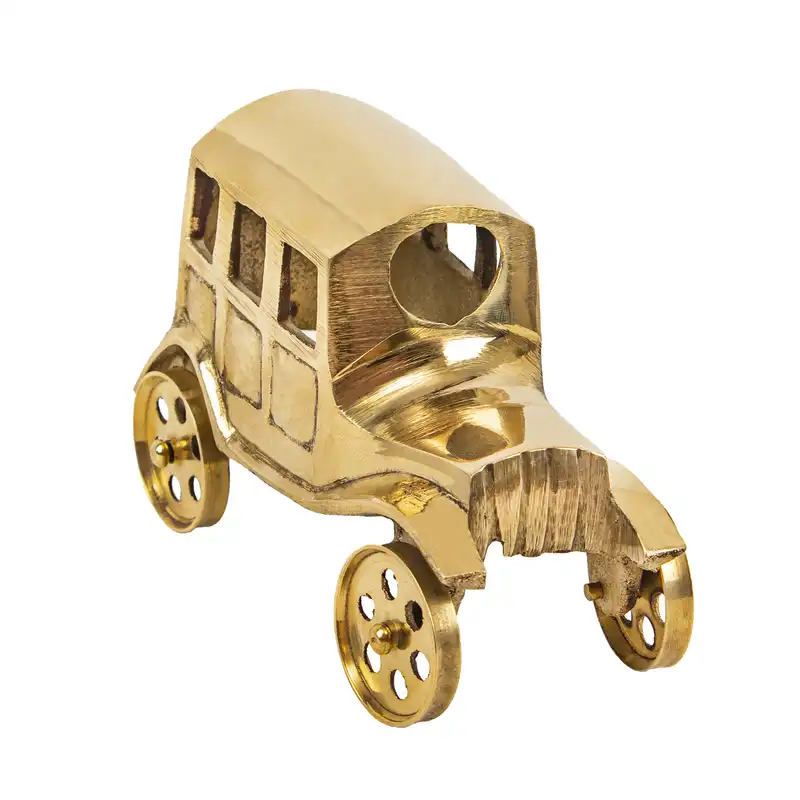 دکوری برنجی مدل ماشین بنز کلاسیک دست ساز هندی کد 88238