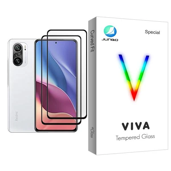 محافظ صفحه نمایش جانبو مدل Viva Glass MIX002 مناسب برای گوشی موبایل شیائومی Redmi K40 بسته دو عددی